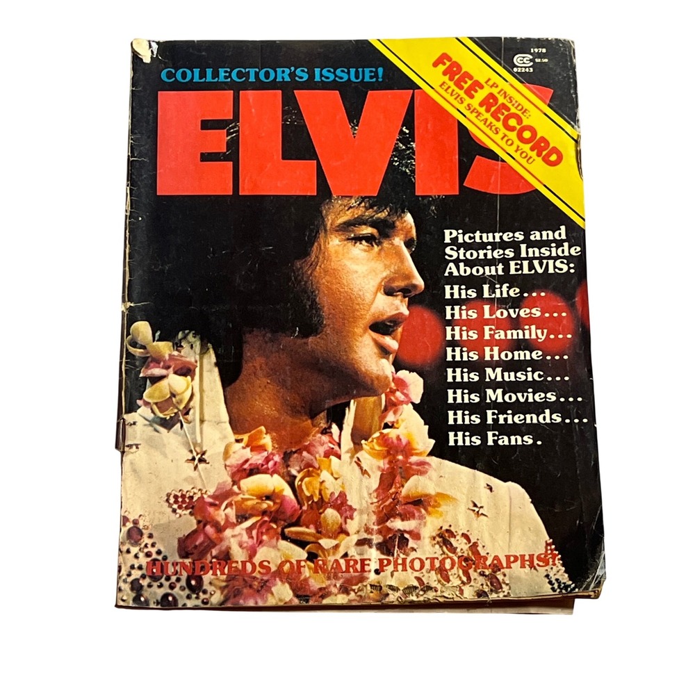 Vintage 1978 Elvis Collectors Issue Magazine Rare Photos 02243 Green Valley